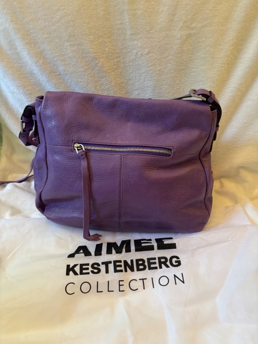Purple Aimee Kestenberg handbag - Picture 2 of 11